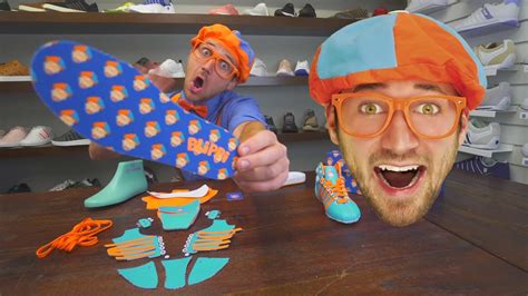 what shoes does blippi wear